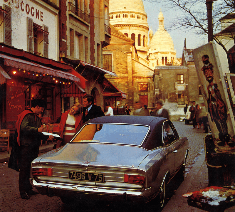 Commodore A in Parijs folder van 1969