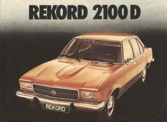 Opel Rekord 2100 D
