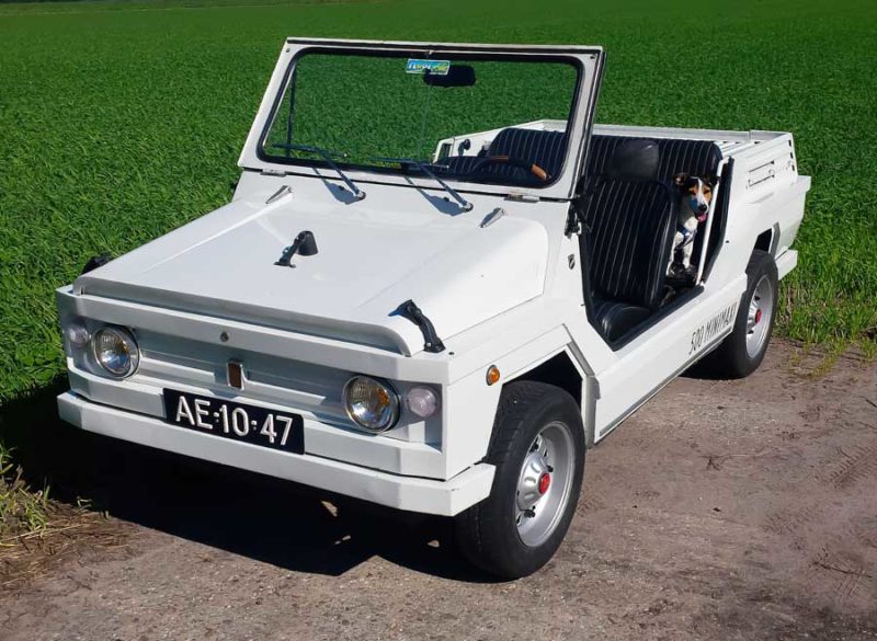 Moretti Mini Maxi (1972). En de minuscule Italiaantjes van Edwin.