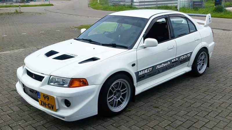 Mitsubishi Lancer EVO (2000) van Willem. Vertroeteld verzamelaarsobject
