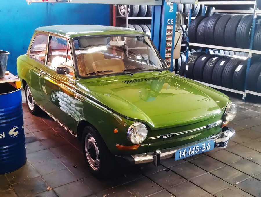 DAF 46 (1976) van Willem: pure schoonheid.