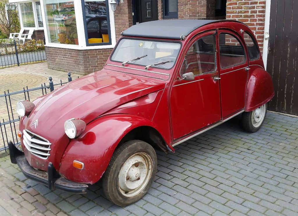 Citroën 2 CV AZ uit 1969. Het geitje van Margriet.&nbsp;