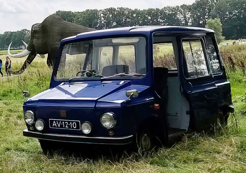 Kalmar-DAF (1971) van Pieter en Roelie Jager. De sleutel van voldoening.