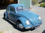 Volkswagen Kever uit 1952 van Tjeerd.&nbsp; Gründlich, Ausprobiert, Preiswert.