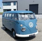 Volkswagen T1 Bus uit 1966. Het ‘blauwe petje’ van Mark. 