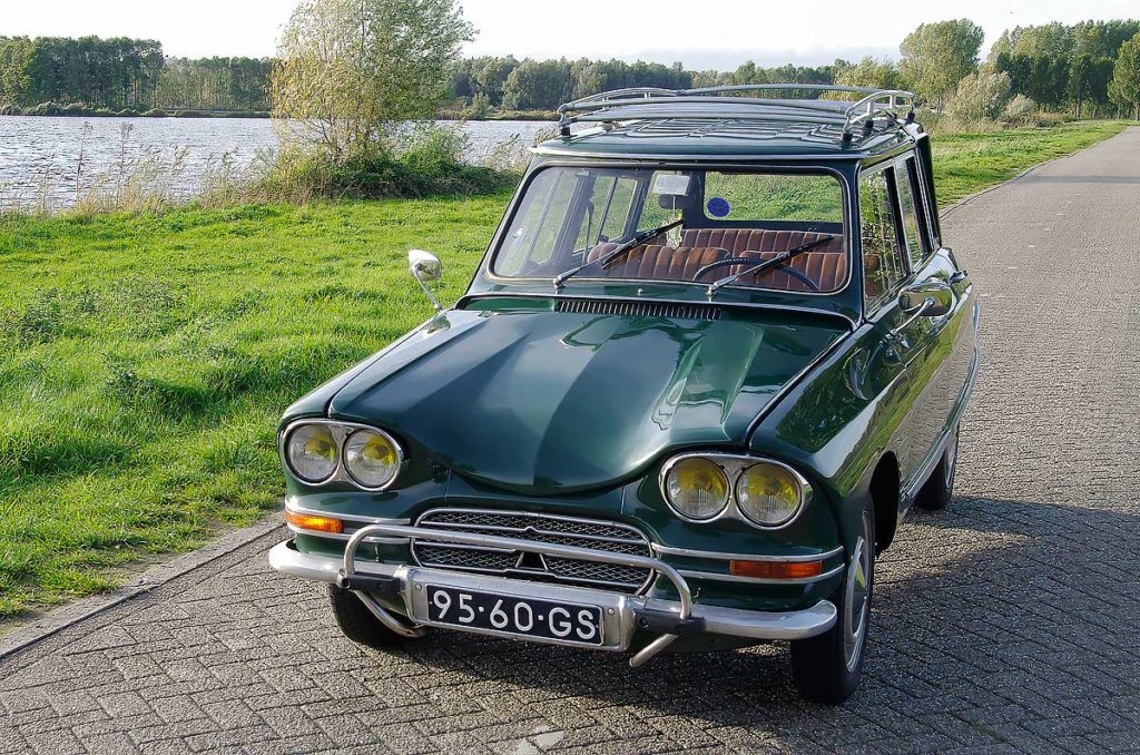 Citroën Ami 6 Break Comfort uit 1968. Une très belle voiture pour Hans.&nbsp;