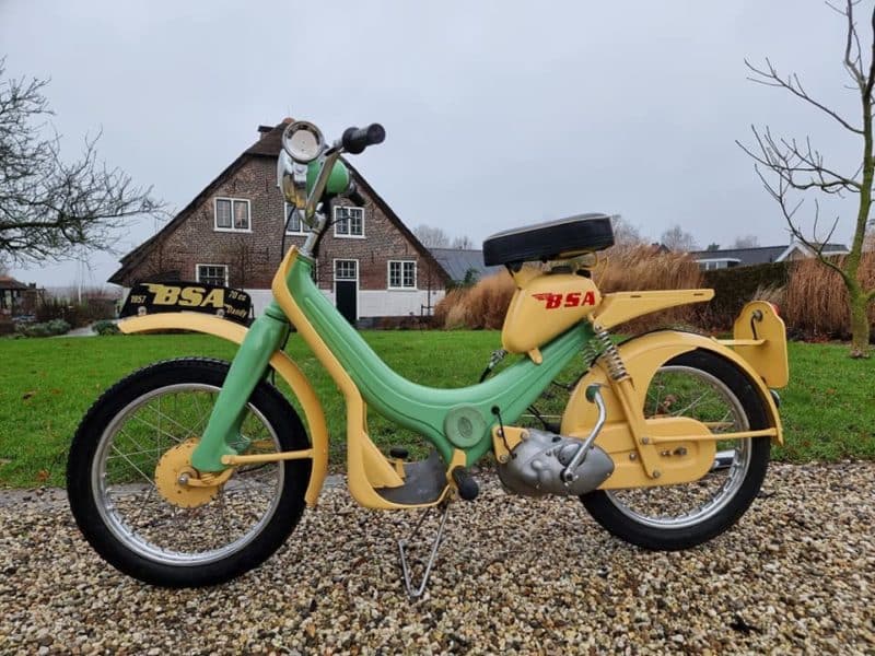 BSA Dandy. Niet erg macho.