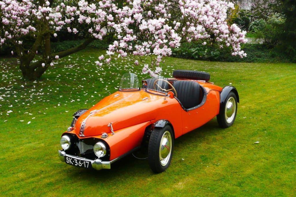 Panhard Dyna X Barquette uit 1950. Knuffelobject van Wim.&nbsp;