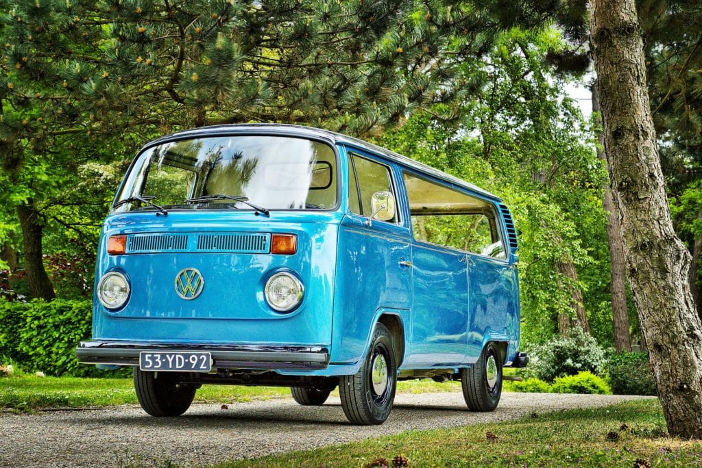 Volkswagen T.2 Rouwauto. Respectvol afscheid belangrijk voor Gemma. 