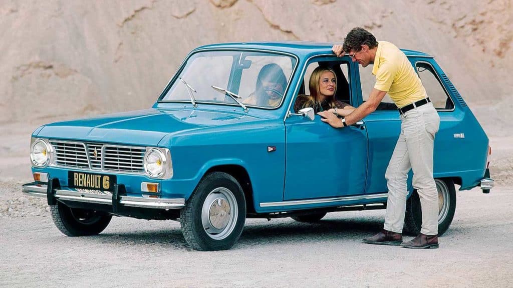 Renault 6. een pionier in het renault-arsenaal van de jaren 60