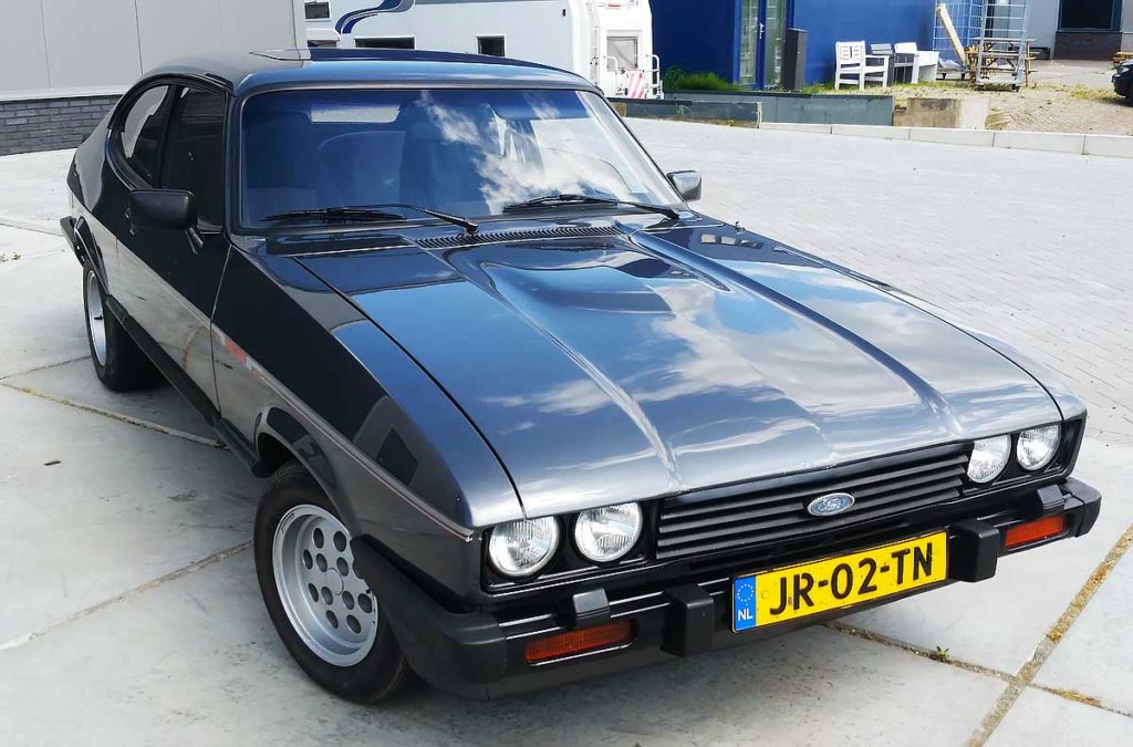 Ford capri 2.8 injection supersport uit 1983 - ongestoord rijplezier voor klaas.