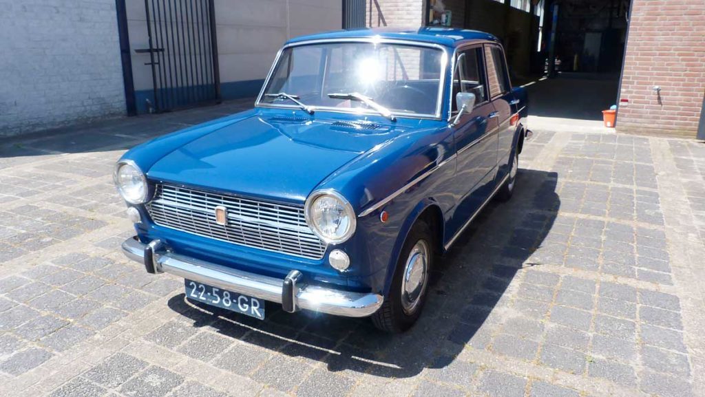 Fiat 1100 r uit 1968. de magie van vervlogen tijden voor stephaan.