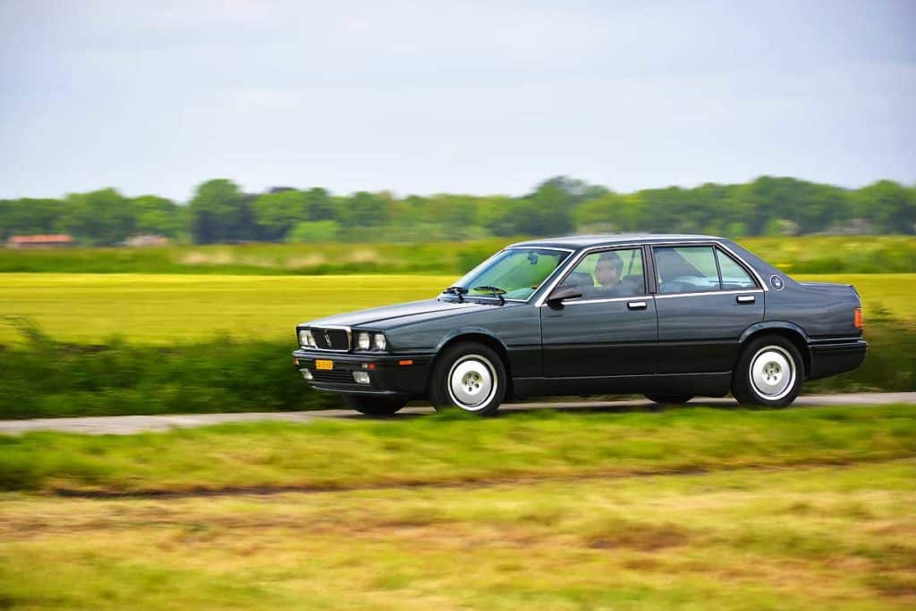 Maserati 430.  gerestaureerde klassieker doet oude cowboyverhalen herleven