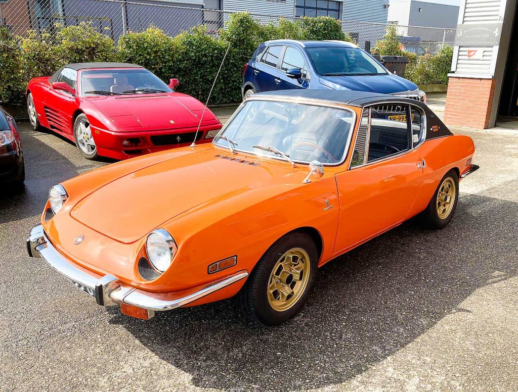 Bertone berlinette racer (1971) onmiskenbaar karakter voor guus
