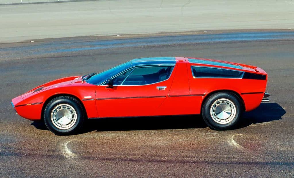 Maserati bora. een legendarische supersportauto