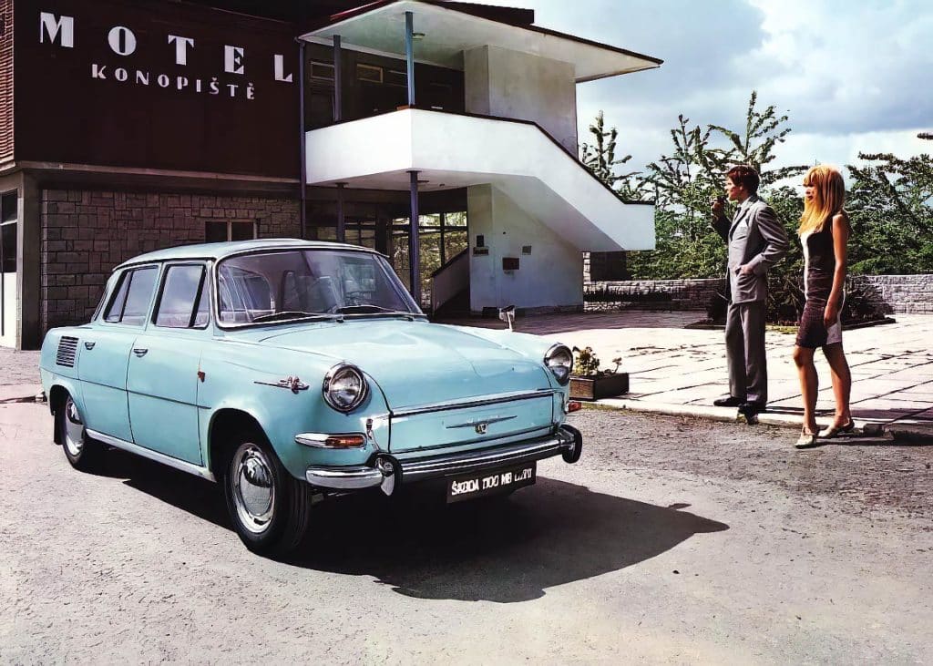 Škoda 1000 mb. Škoda's koerswijziging in de jaren 60