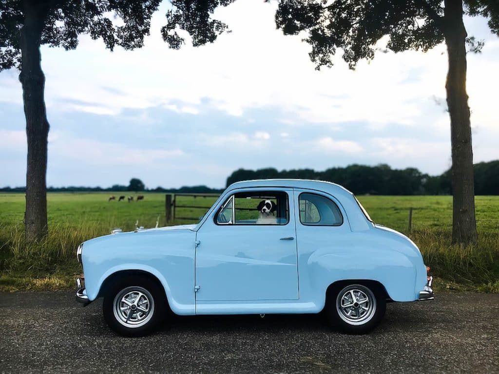 Austin a35 (1957). design van de jaren 50 voor erik-jan