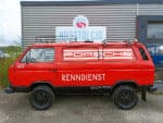 Vw syncro transporter (1986). sterrenstatus voor de befaamde volkswagen transporter.