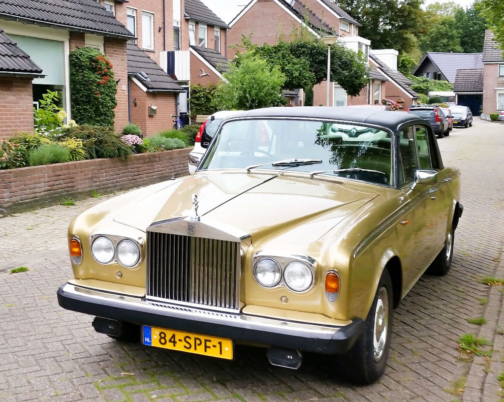 Rolls-royce silver shadow (1980): vorstelijk karakter voor jan.