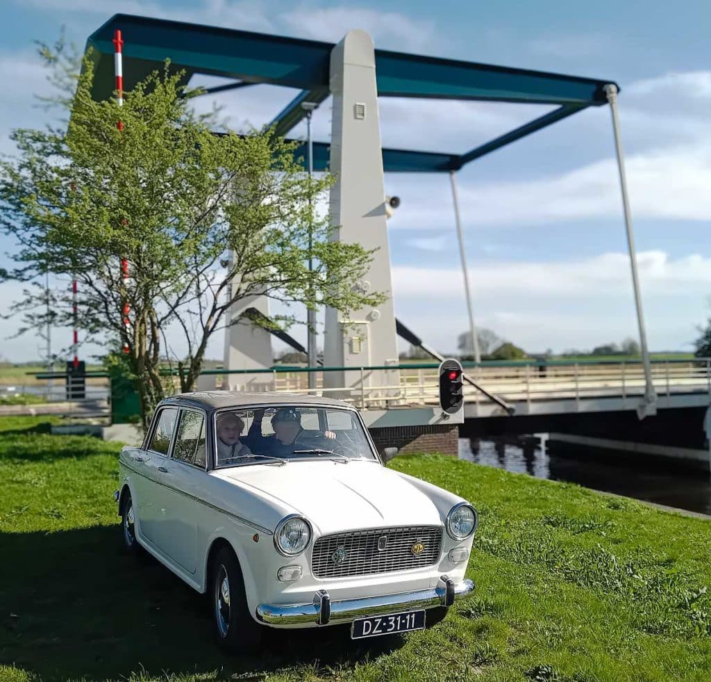 Fiat 1100 d (1966). karaktervolle oldtimer voor ed