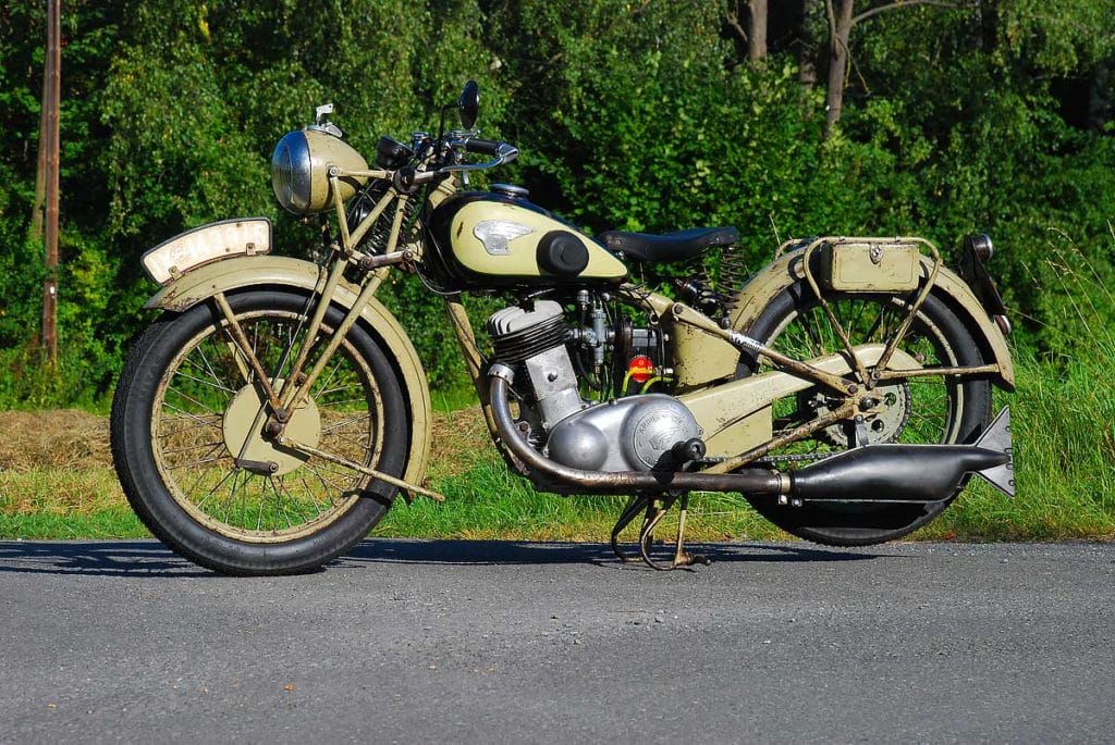 Ardie rbu 350 uit 1937 - een zeldzaam genot