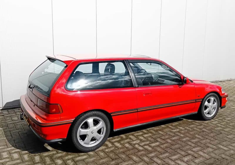 Honda civic vtec 1.6 (1990). jacob waardeert sportieve uitvoeringen