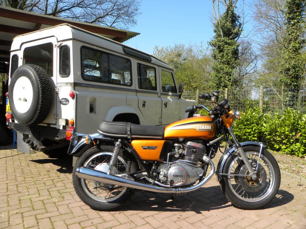 Yamaha TX 750 nu - Auto Motor Klassiek