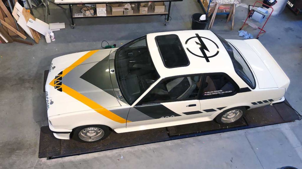 Opel ascona 400 (1981). streetracer als eerbetoon aan willem feenstra