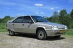 Citroën bx millésime. rijden met een net ingereden youngtimer