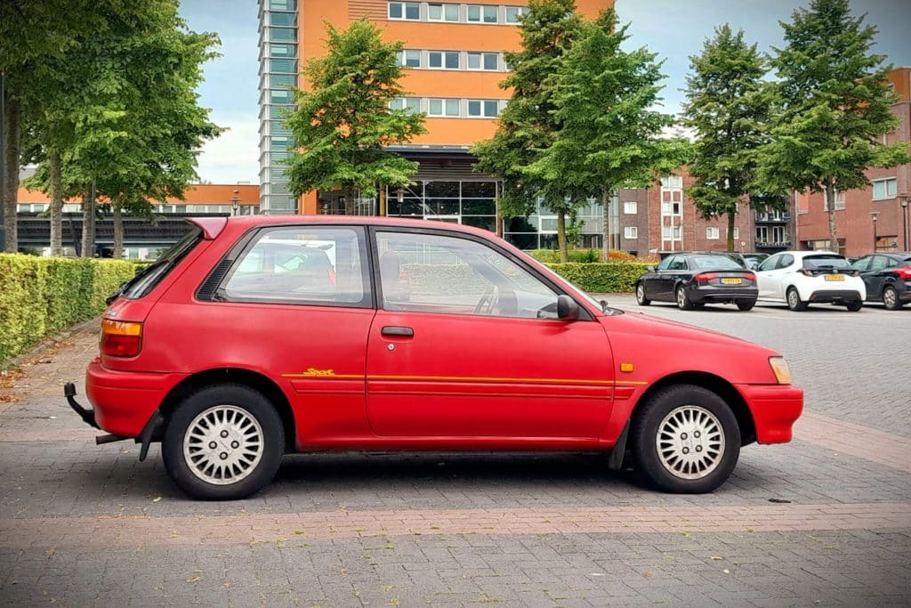 De starlet. melancholisch terug in de tijd