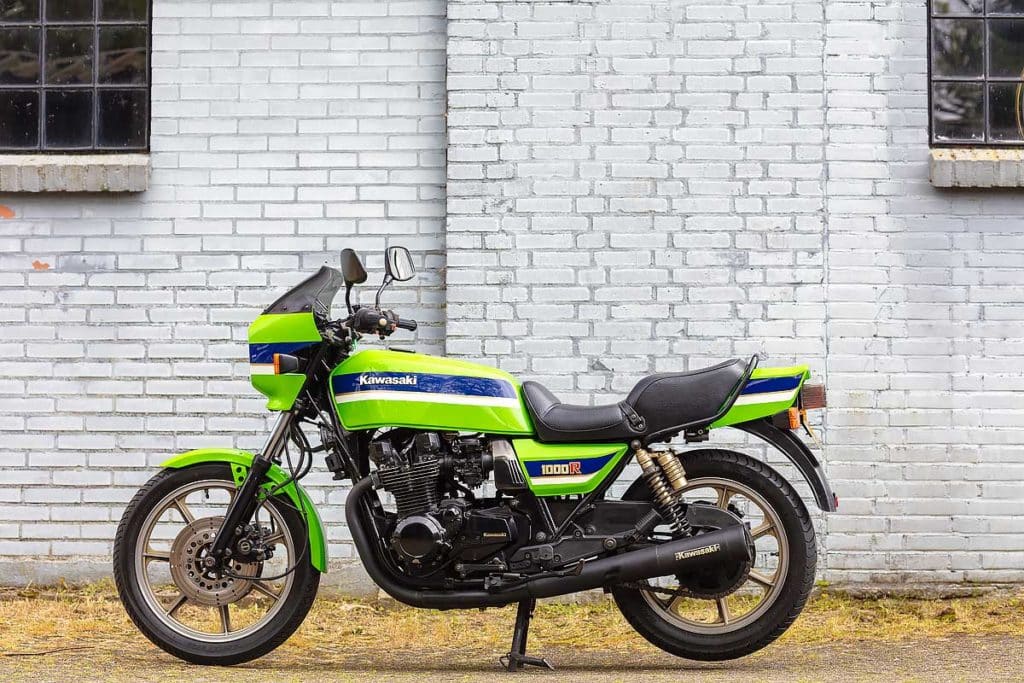 Kawasaki kz1000 elr: de street legal superbike die de tijd terugdraaide