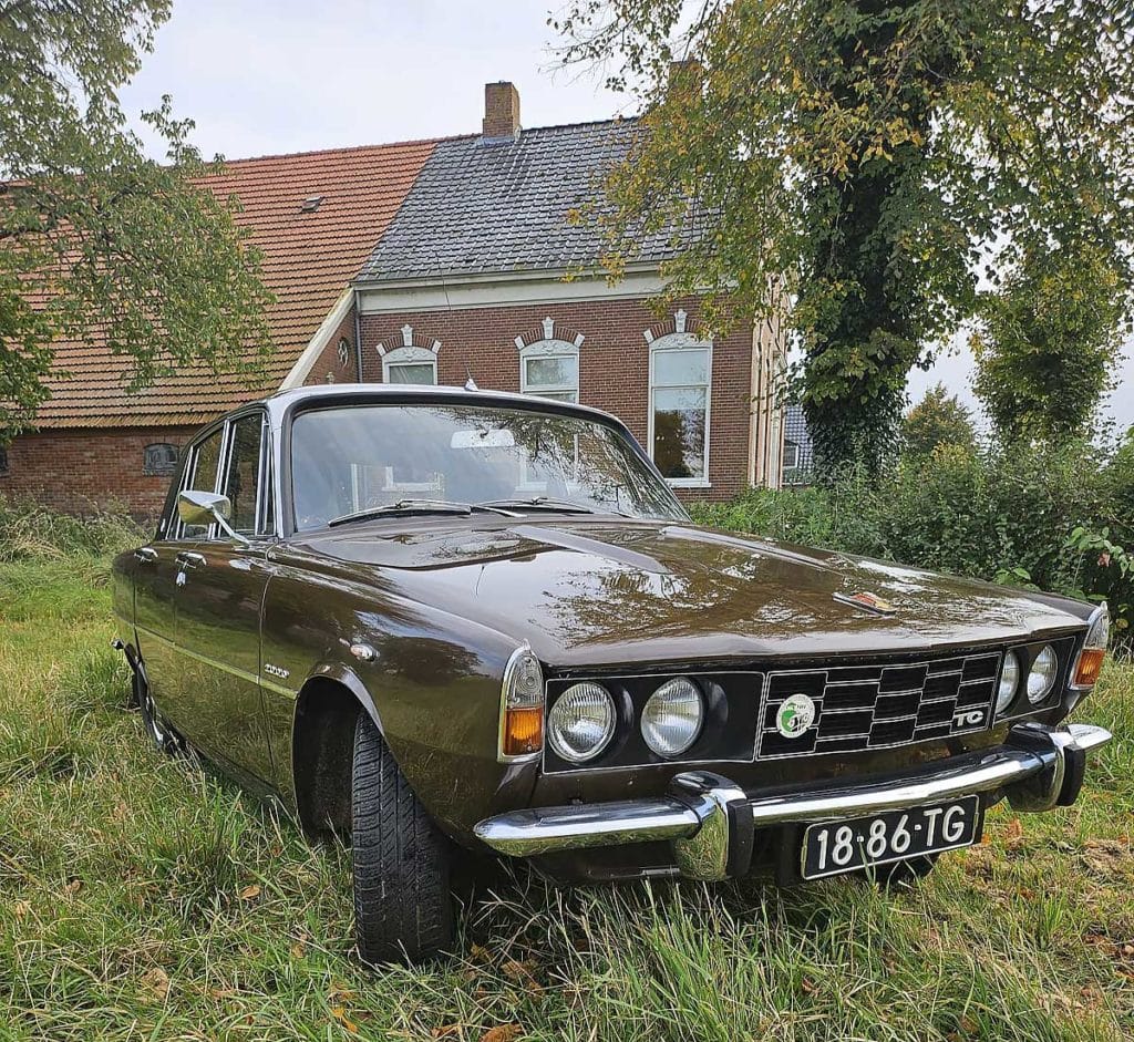Rover 2000 TC (1971) – symbool van welstand voor Hans
