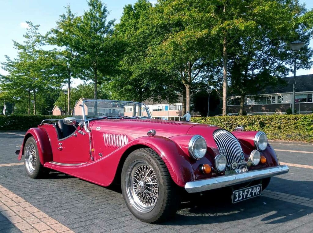 Morgan Plus 8 Cabriolet (1993) – Tijdloze aantrekkingskracht voor Geert Pieter