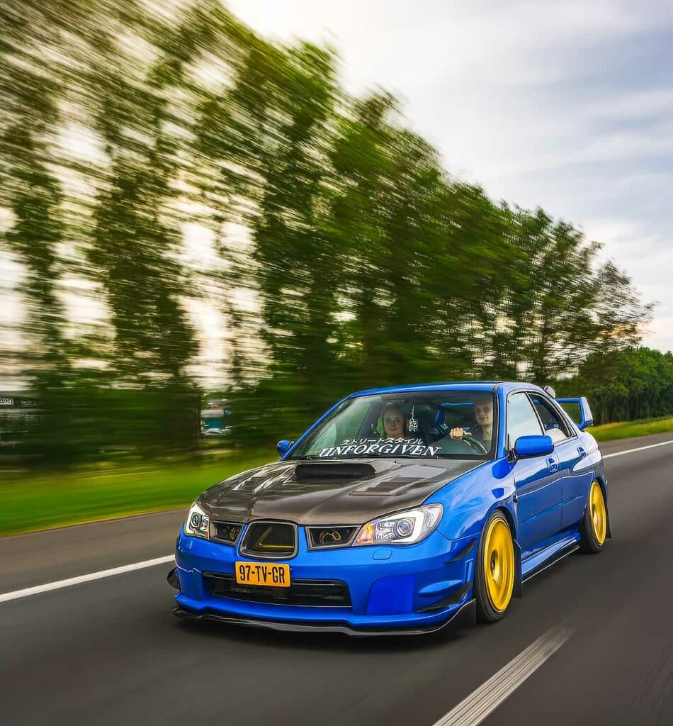 Subaru Impreza (2007) – Felblauw en supersnel voor Stefan