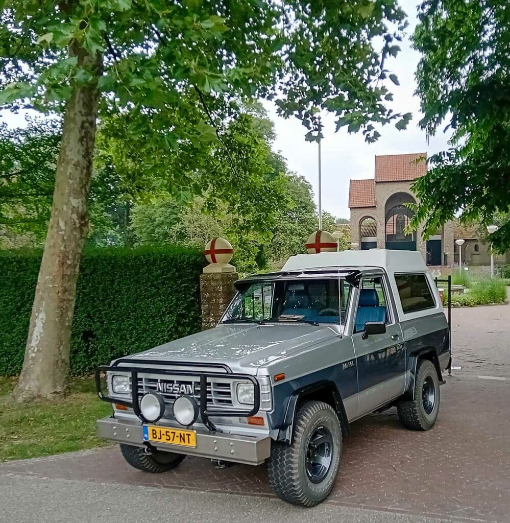 Nissan Patrol (1984). Een mix van trots en enthousiasme voor Pieter