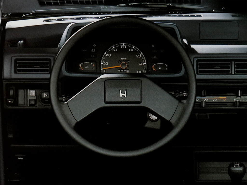 Honda Jazz (AA). Kaarsrechte instapper in de jaren tachtig