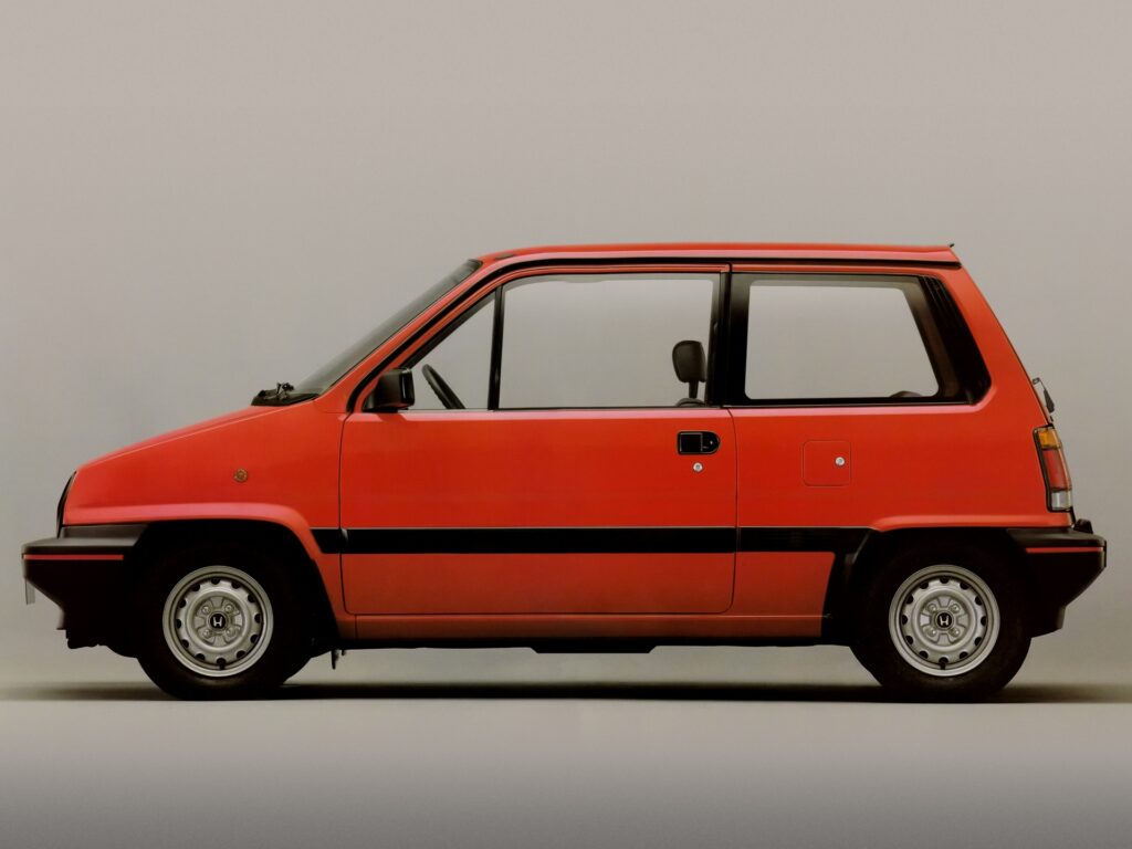 Honda Jazz (AA). Kaarsrechte instapper in de jaren tachtig