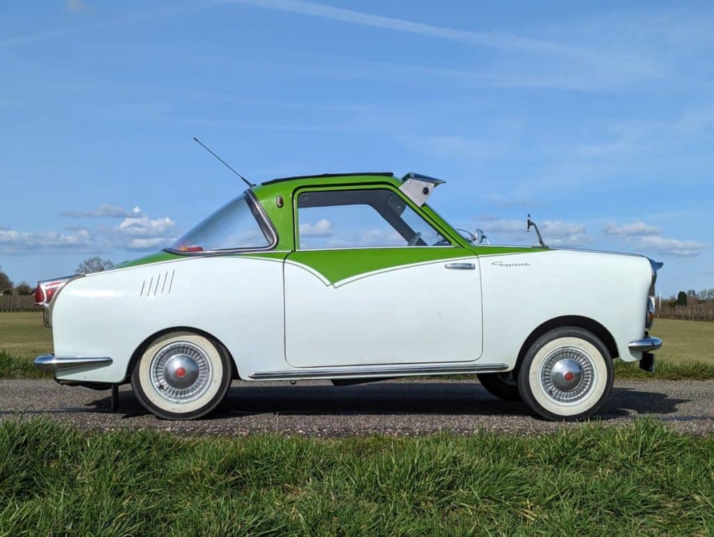 Goggomobil TS 300 Coupé (1957): een auto om te hèbben voor Jacob en Florie
