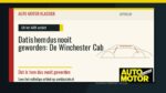 Dat is hem dus nooit geworden: De Winchester Cab - Auto Motor Klassiek